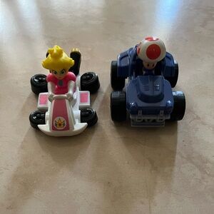 Princess and Toad Racer Toy Car Set
